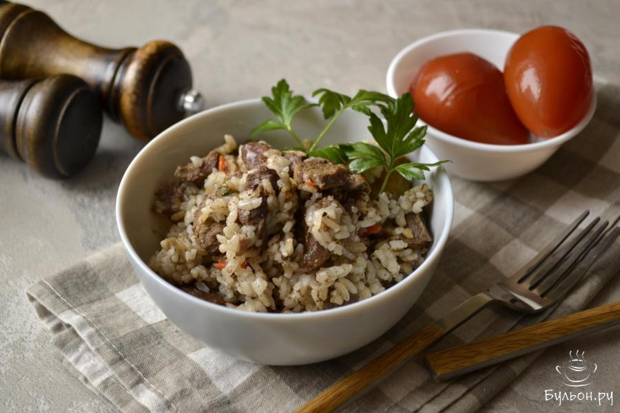 Плов с говядиной