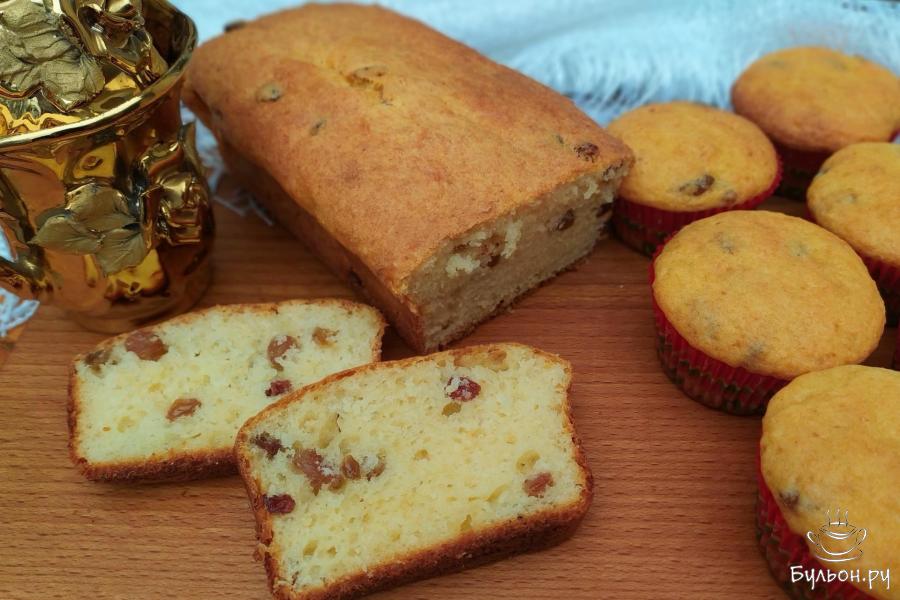 Творожные кексы на растительном масле