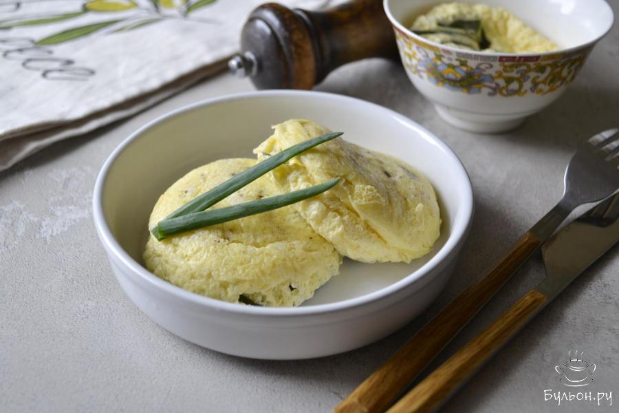 Омлет на пару