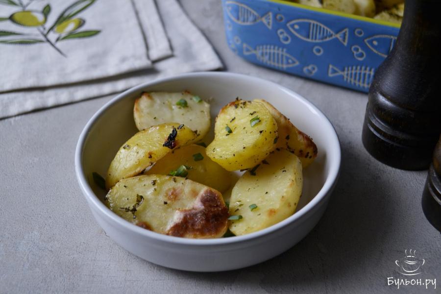 Картофель со специями запеченный в духовке