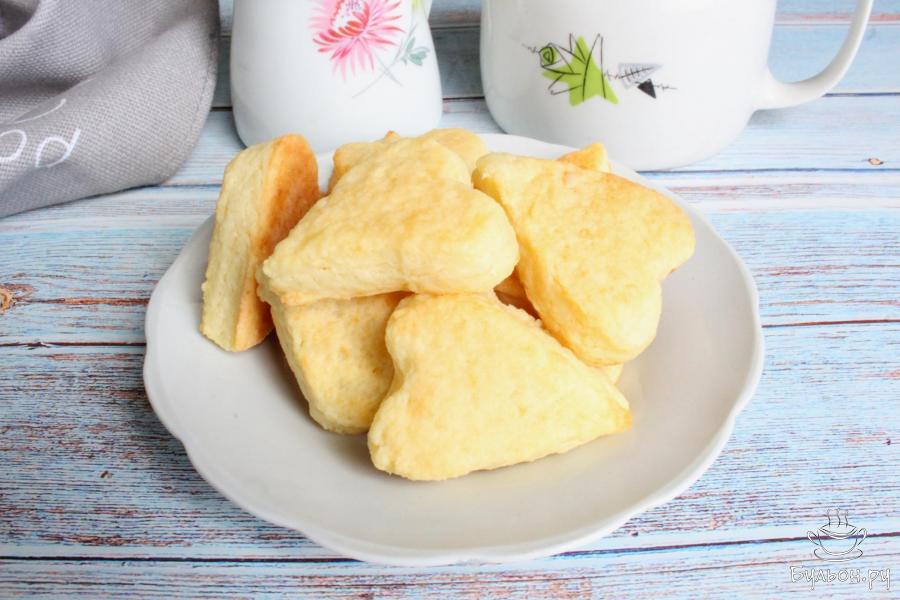 Творожное печенье "Минутка" на скорую руку