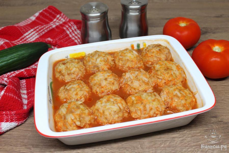 Ежики в духовке