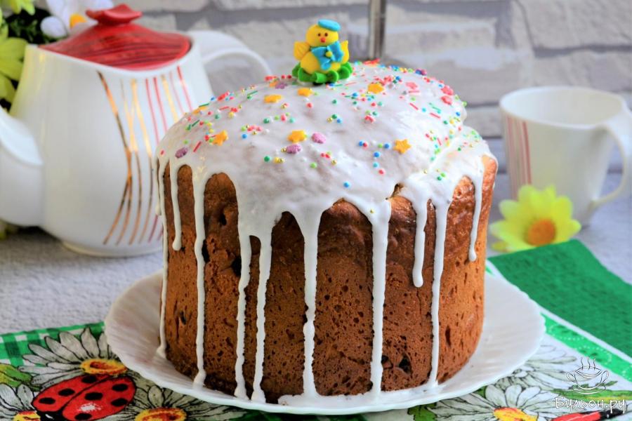 Кулич на сметане