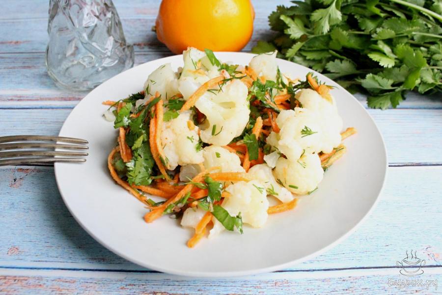 Быстромаринованная цветная капуста