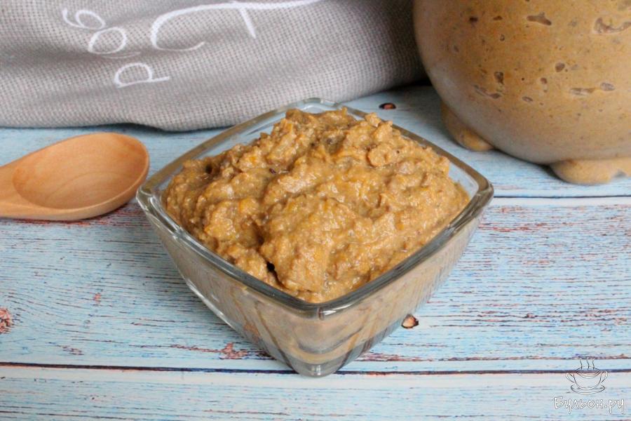 Паштет из куриной печени с тыквой