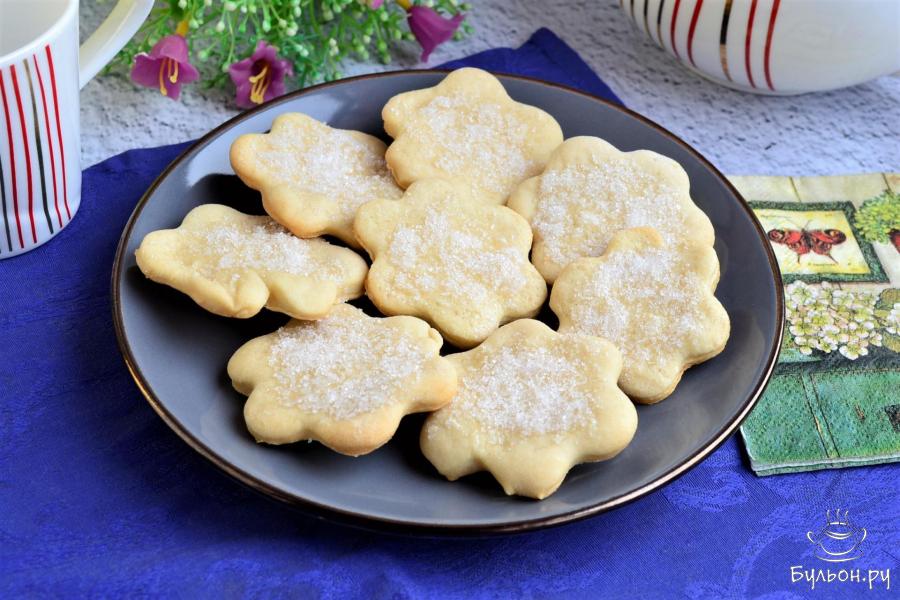 Постное печенье на скорую руку