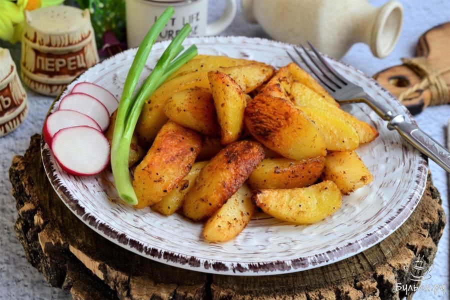 Рецепт картофеля "Айдахо" в духовке