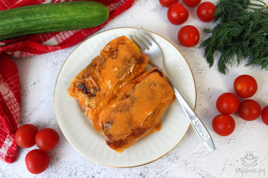 Домашние голубцы в духовке