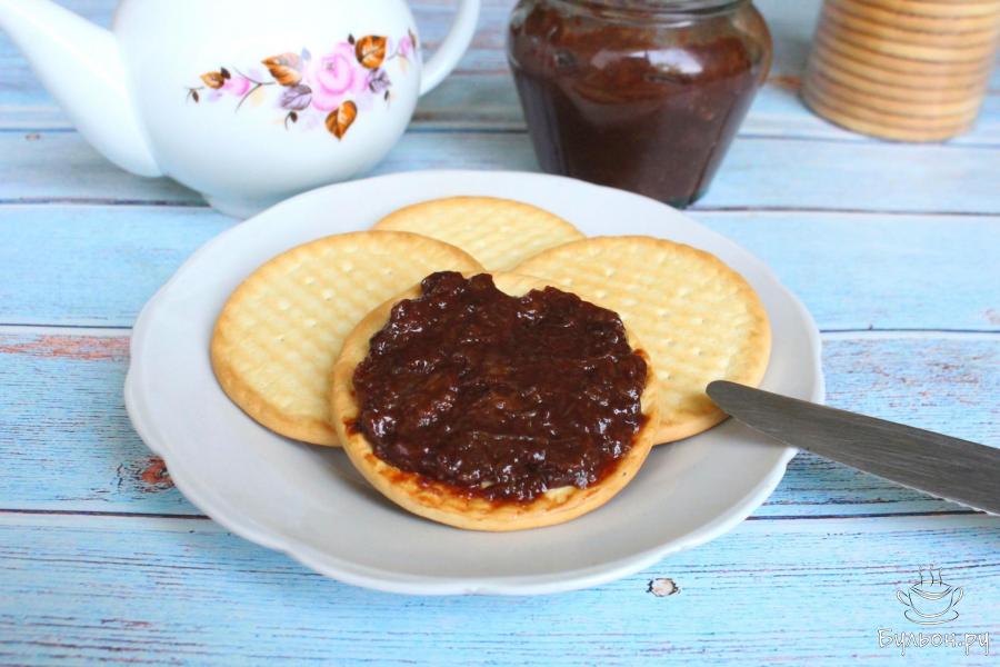 Бананово-шоколадная паста