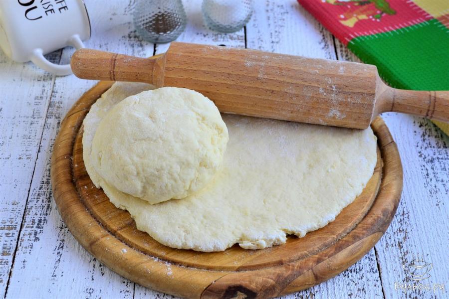 Творожное тесто для пиццы