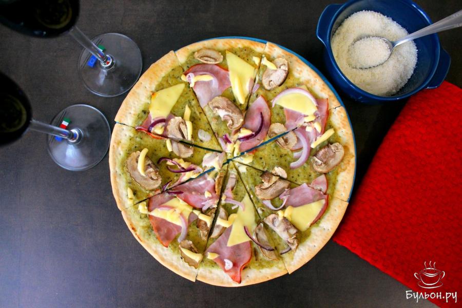 Быстрая пицца на готовой основе