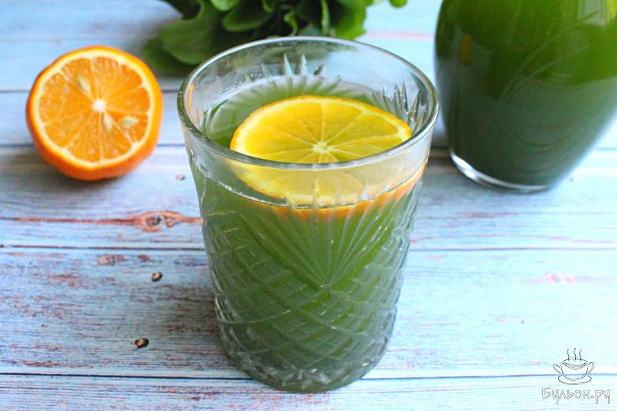 Домашний лимонад из щавеля с имбирем