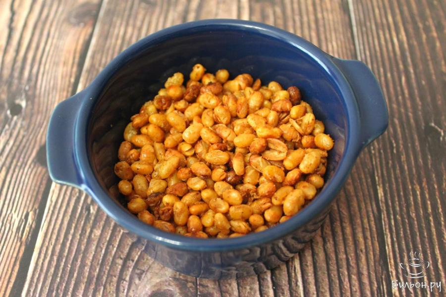 Запеченные соевые бобы