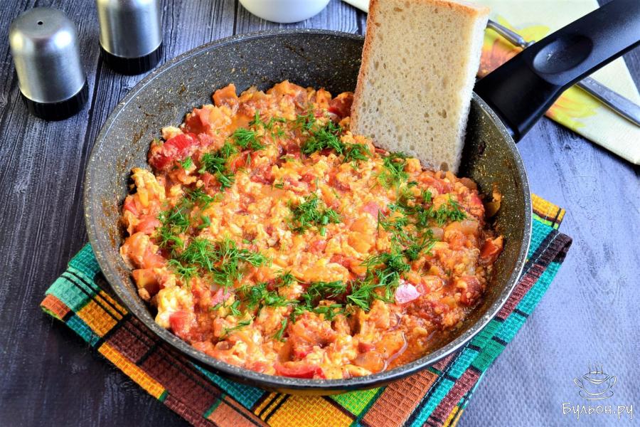 Турецкий омлет "Менемен"