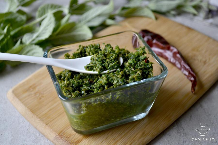 Мятный соус Чатни