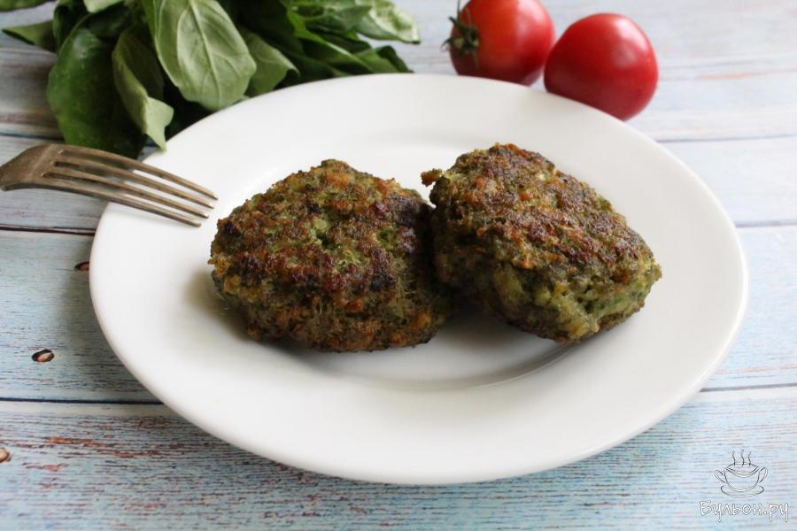 Котлеты из свиного фарша с зеленью