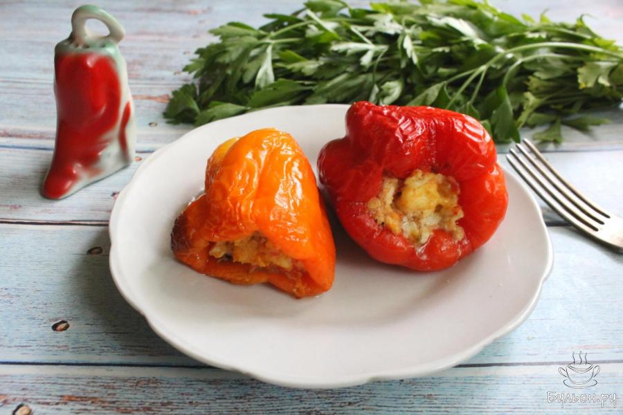 Фаршированные перцы с брынзой по-болгарски