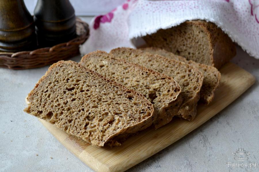 Хлеб ржано-пшеничный в хлебопечке