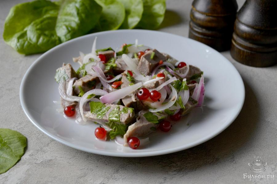 Салат свадебный деревенский из говядины