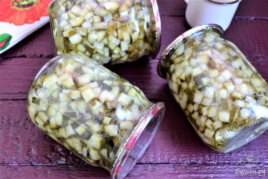 Огурцы для оливье на зиму