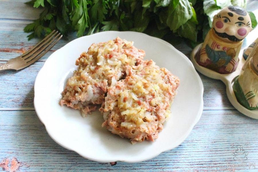 Ленивые голубцы из мясного фарша в духовке