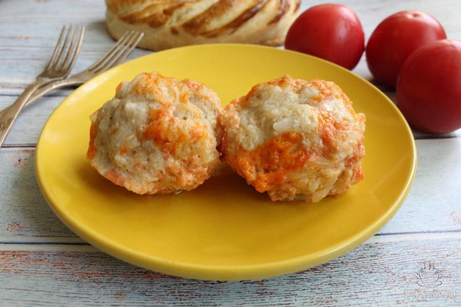 Тефтели из свиного фарша с рисом