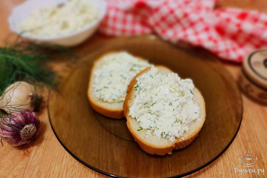 Творожно-чесночная намазка
