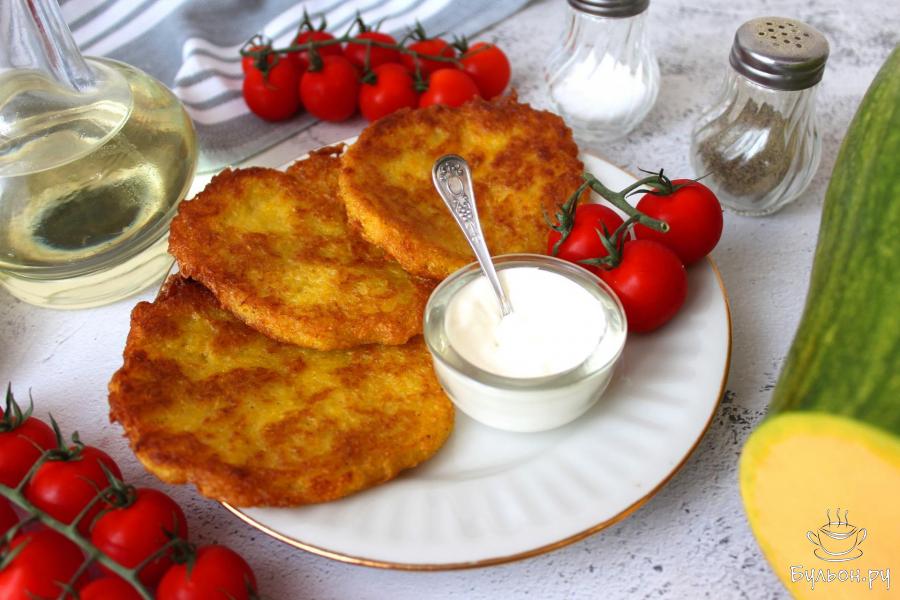 Драники из цуккини без яиц