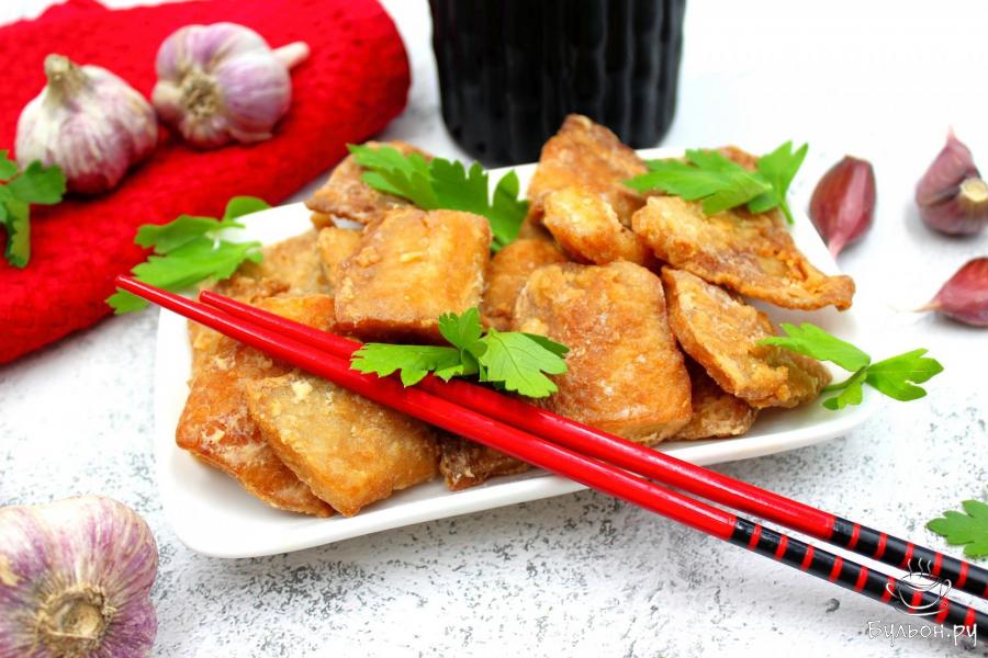 Жареная тилапия в кукурузном крахмале