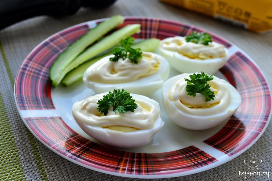 Яйца вкрутую в микроволновке