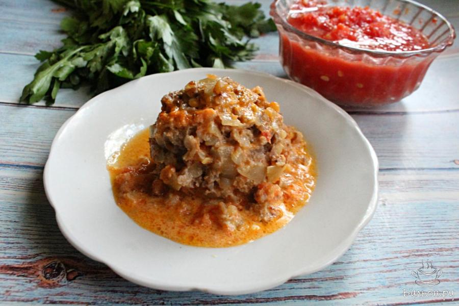 Гречневые тефтели с мясным фаршем