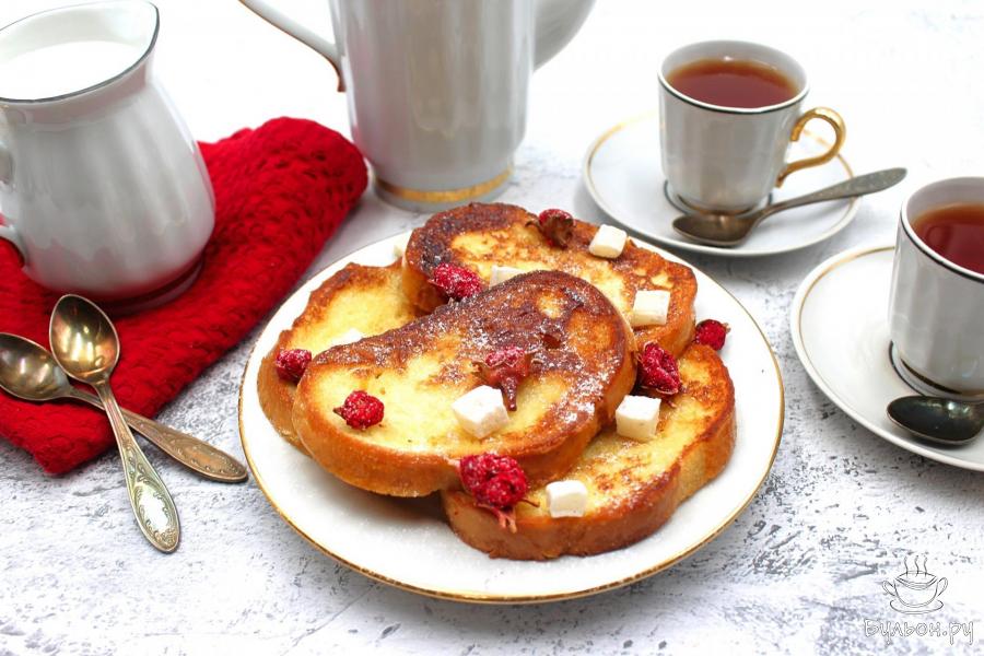 Сладкие гренки