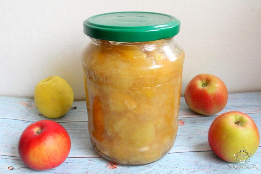 Яблочно-лимонный джем на зиму