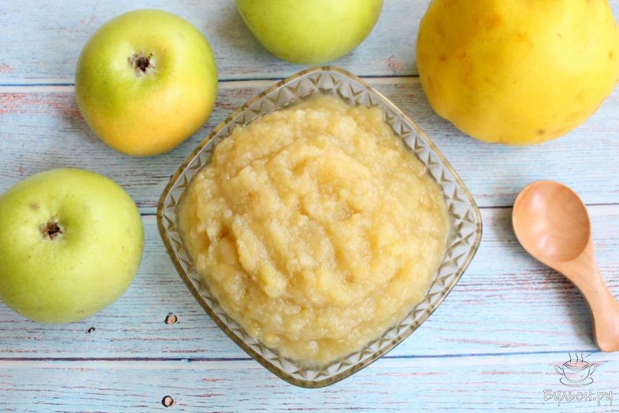 Повидло из айвы и яблок