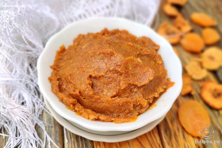 Начинка для выпечки из сушеных яблок и кураги