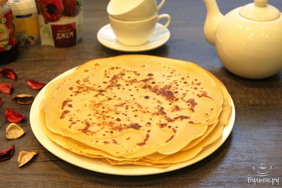 Сладкие блины для фарширования Теремок