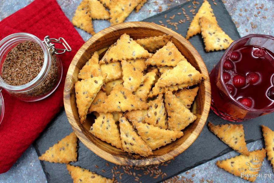 Печенье с семенами льна