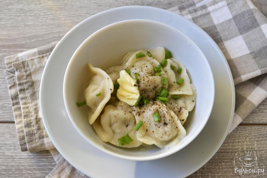 Пельмени из говяжьего фарша