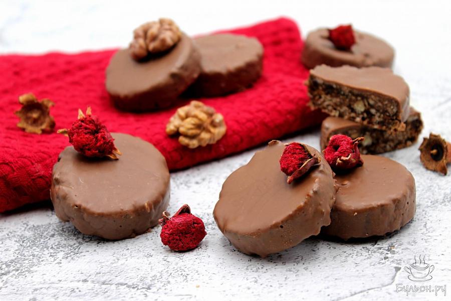 Домашние конфеты на основе овсяных хлопьев