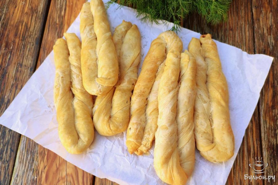 Порционный турецкий бурек с картофелем