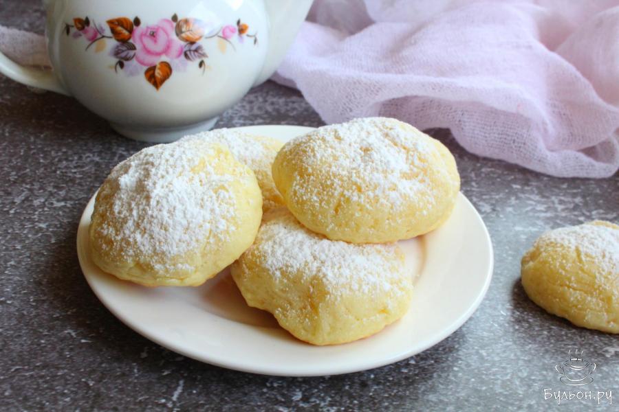 Быстрое творожное печенье со сливочным сыром