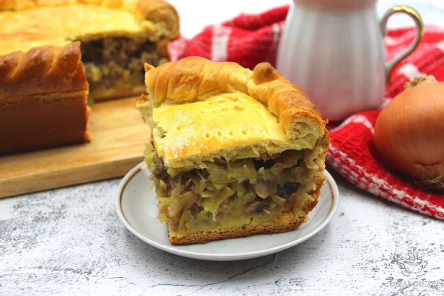 Мужской сытный пирог