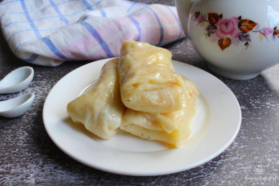 Налистники с творогом по-украински