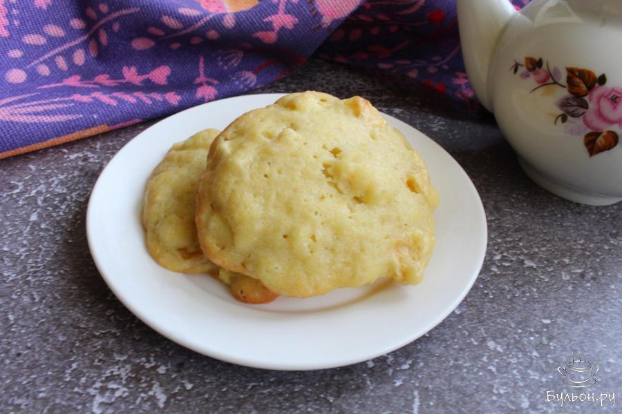 Мягкое яблочное печенье