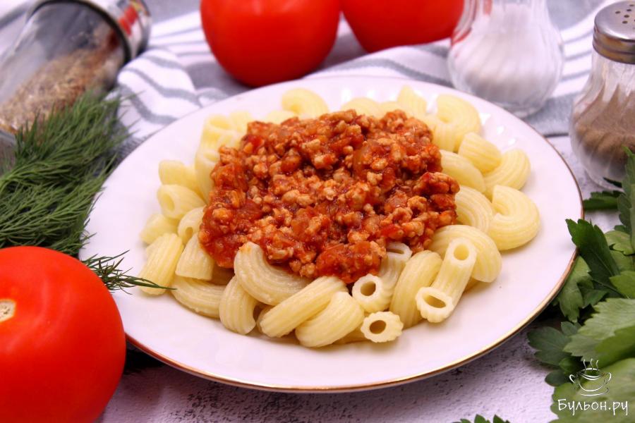 Томатная подлива с фаршем