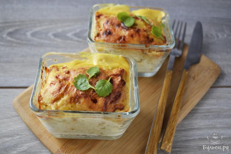 Суфле из щучьего фарша в духовке