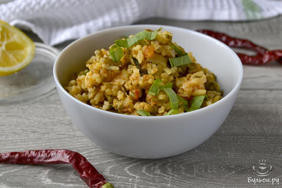 Кичри с машем и рисом