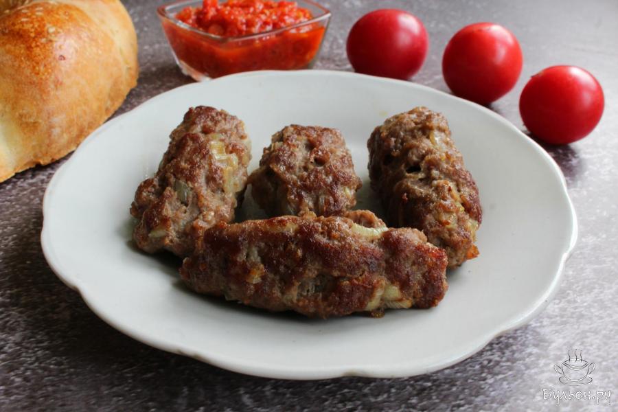 Мясные колбаски из фарша "Чевапчичи"