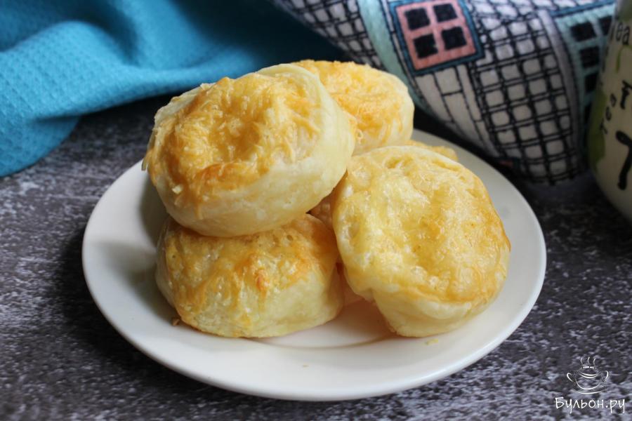 Закусочные сырные булочки в духовке