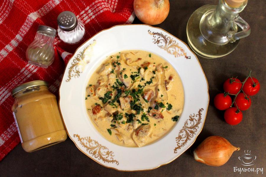 Свинина в горчичном соусе